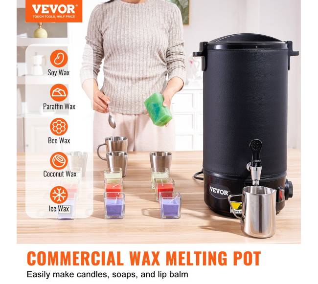 10 litrų vaško lydymo puodas žvakėms1