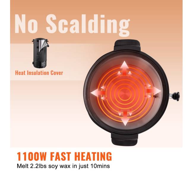 10 litrų vaško lydymo puodas žvakėms3