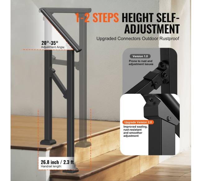 Lauko turėklai laiptams pagyvenusiems2