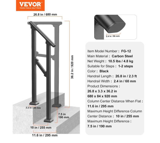 Lauko turėklai laiptams pagyvenusiems6