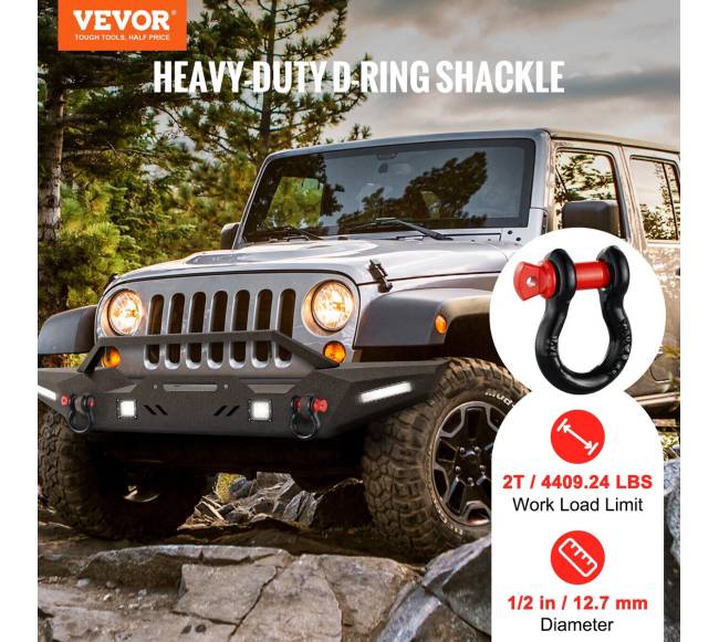 4 dalių D formos kilpų rinkinys su smeigėmis1