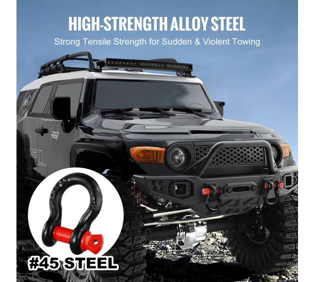 4 dalių D formos kilpų rinkinys su smeigėmis2