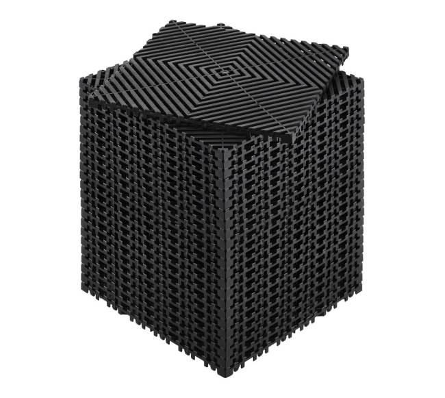 Modulinės drenažo grindų plytelės0