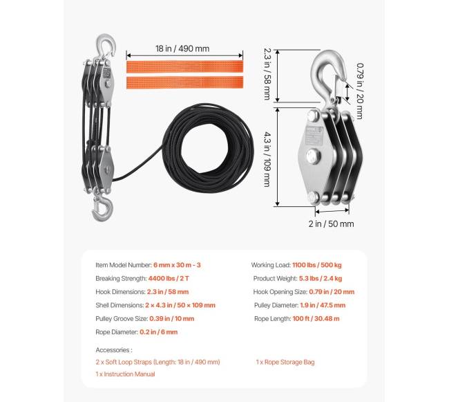 30,5 m lyno keltuvas su skriemuliu6