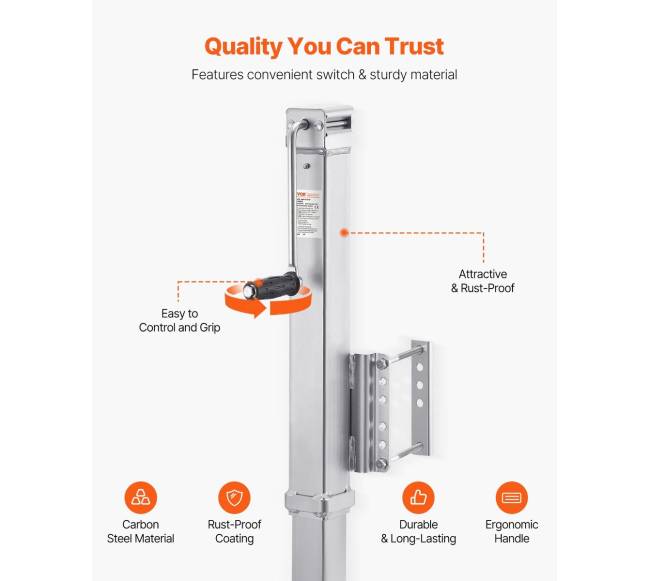 Priekabos keltuvas iki 3628 kg apkrovos3