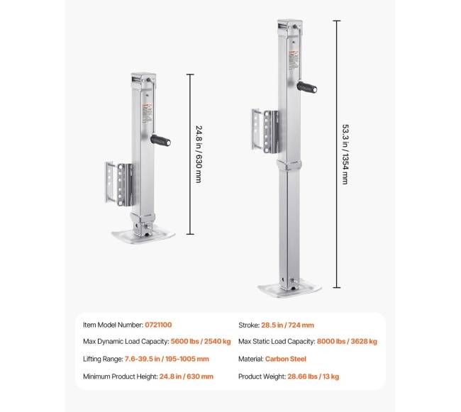 Priekabos keltuvas iki 3628 kg apkrovos6