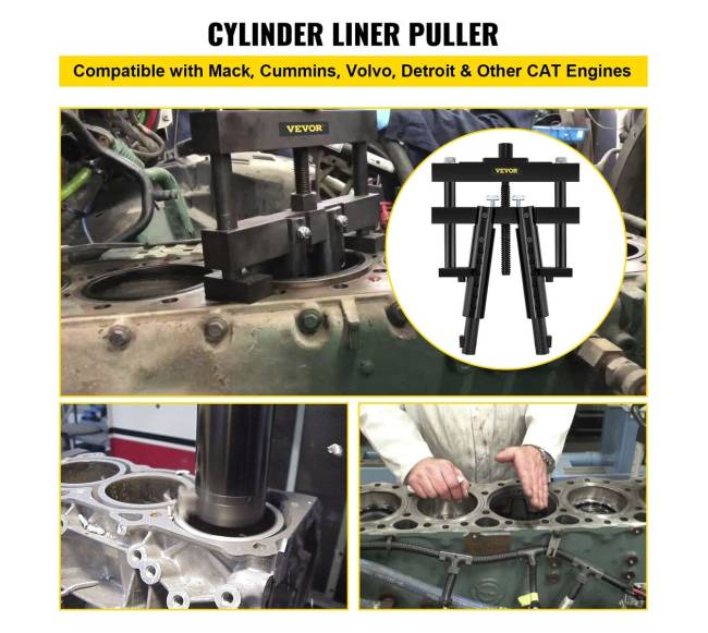 Universalus cilindro įdėklo ištraukiklis CAT Cummins1