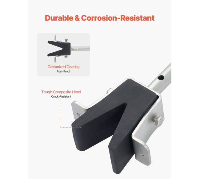 Reguliuojamas valties atramas galinėms dalims 60-150 cm3