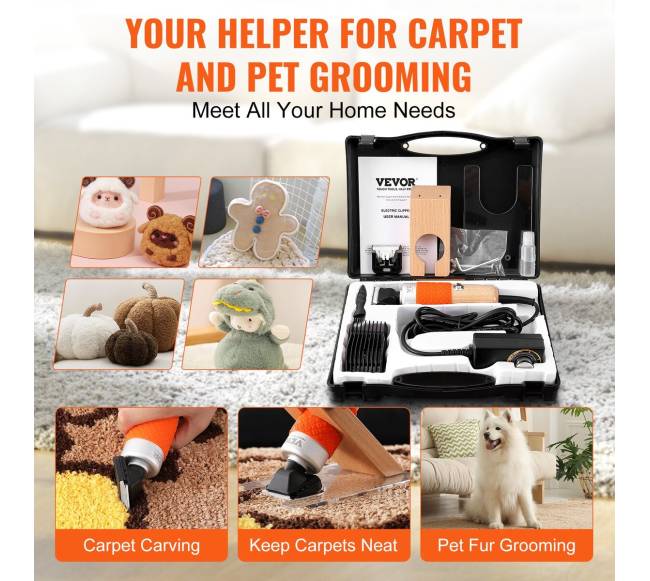 Kilimų kirpiklis su žirklių gidu5