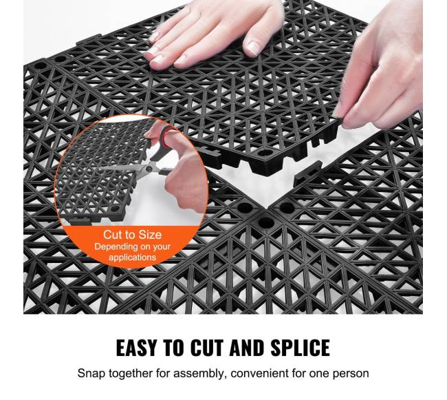 Sujungiamos grindų plytelės 30x30 cm PVC, 12 vnt.3