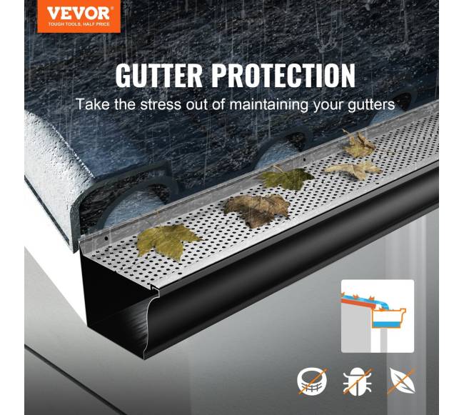 Alumininis latakų filtras 13 vnt. 16 m1