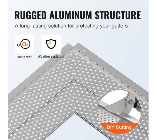 Alumininis latakų filtras 13 vnt. 16 m3