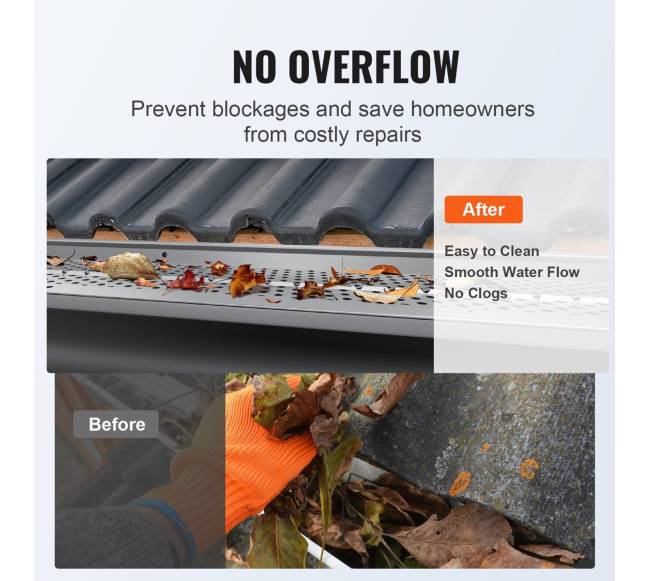 Alumininis latakų filtras 13 vnt. 16 m5