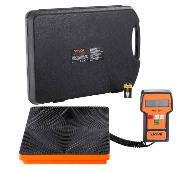 Elektroninės šaldymo agentų svarstyklės 50 kg HVAC0