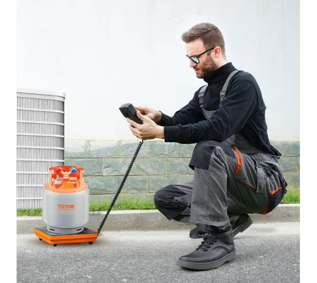 Elektroninės šaldymo agentų svarstyklės 50 kg HVAC7