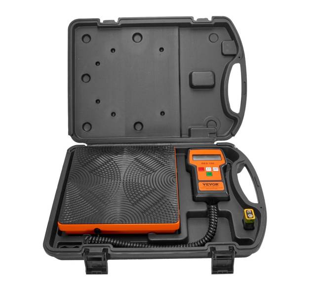 Elektroninės šaldymo agentų svarstyklės 50 kg HVAC10