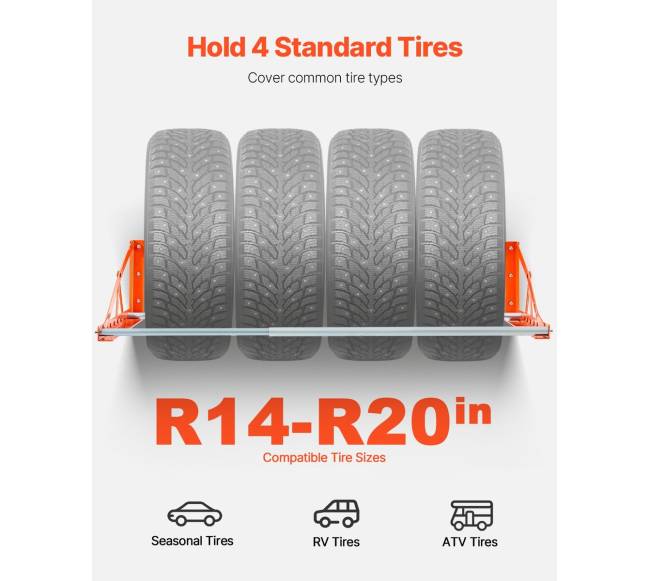 Sieninis ratų laikiklis 79–142 cm Q235 plienas1