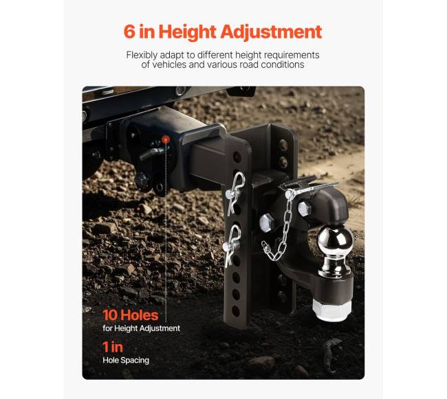 Pintelis tvirtinimo kablys 2 colių, 9070 kg3