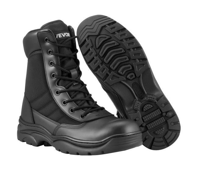 vyriški kariniai taktiniai batai su užtrauktuku 203 mm0