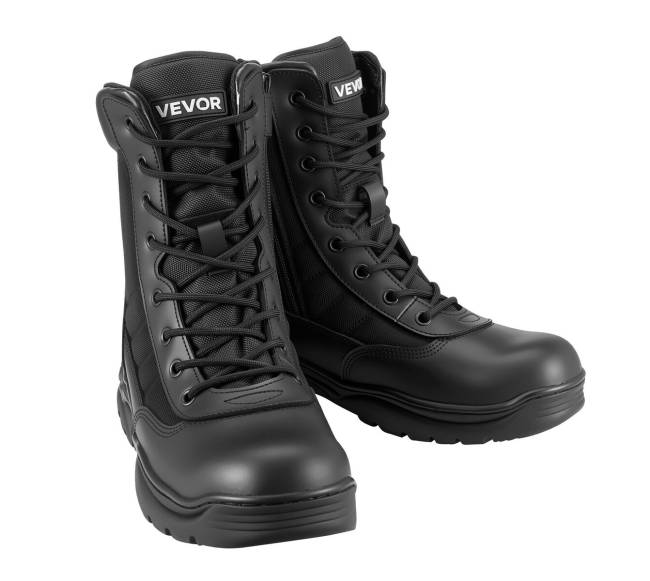 vyriški kariniai taktiniai batai su šoniniu užtrauktuku8