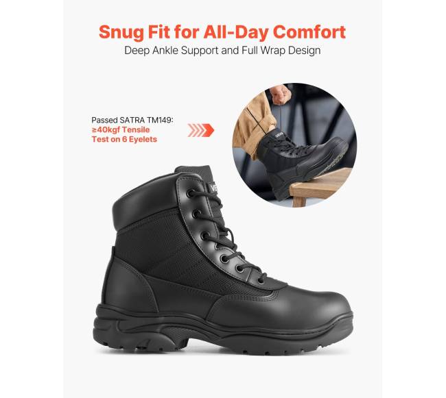 vyriški kariniai taktiniai batai 15.24 cm2