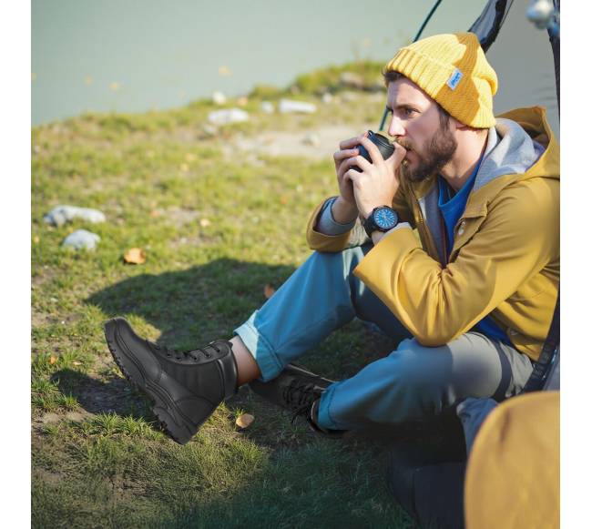 vyriški kariniai taktiniai batai 152.4 mm7