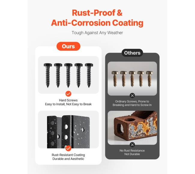 24 vnt. paslėptų sijos laikiklių 49x92 mm3