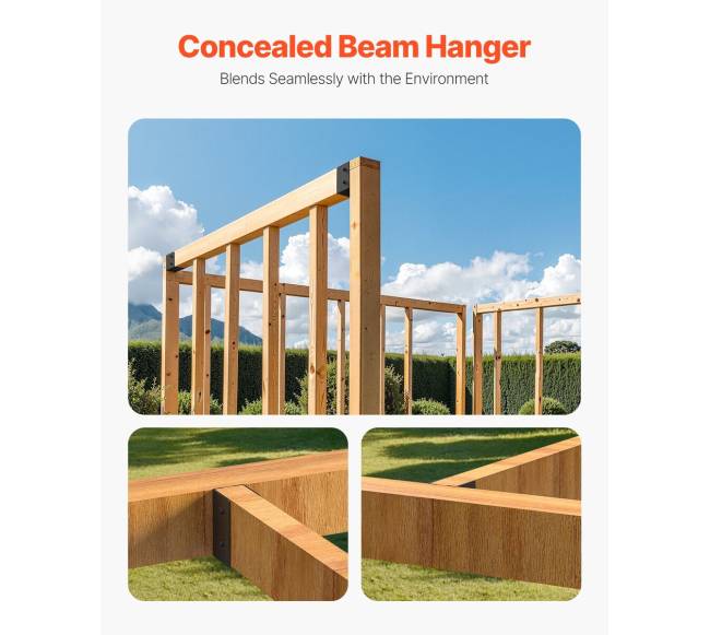 24 vnt. paslėptų sijos laikiklių 49x92 mm5