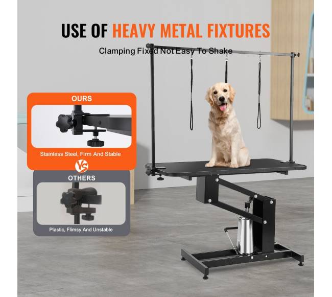 109 cm hidraulinis šunų kirpimo stalas2