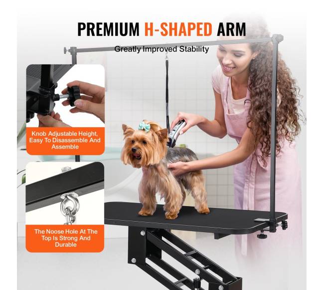 109 cm hidraulinis šunų kirpimo stalas3