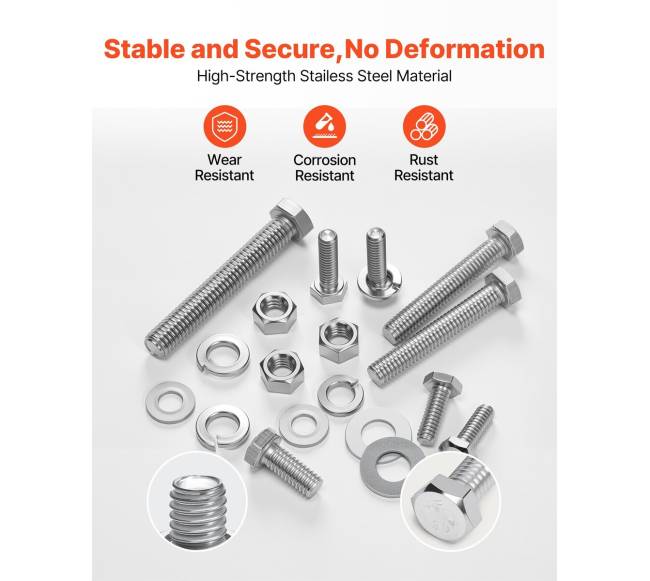 246 dalių veržlių ir varžtų rinkinys baldams2