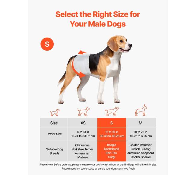 Vienkartinės šunų sauskelnės patinams S dydis 96 vnt1