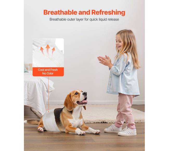 Vienkartinės šunų sauskelnės patinams S dydis 96 vnt3