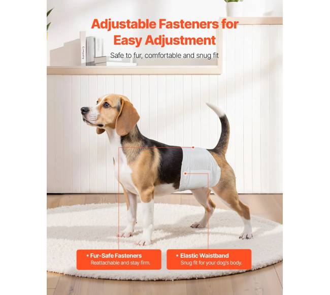 Vienkartinės šunų sauskelnės patinams S dydis 96 vnt4