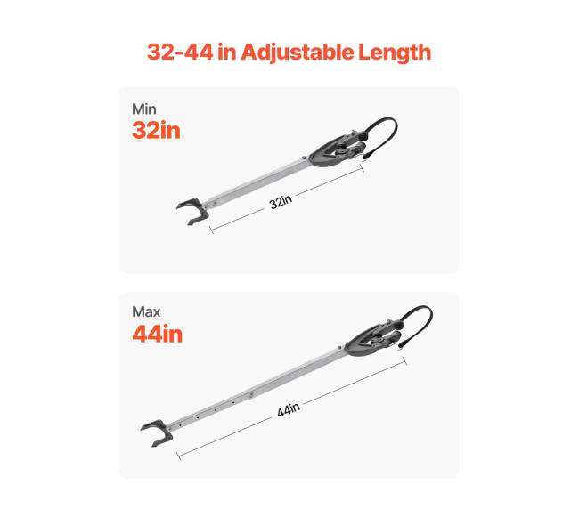 Reguliuojamas transomo stabilizatorius 82-111 cm4