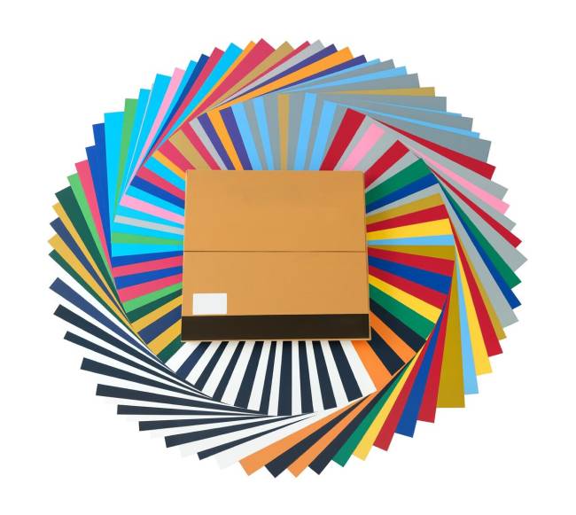 Šilumos perdavimo vinilo rinkinys 80 vnt.0