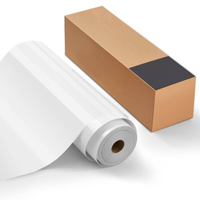 Termo plėvelė blizgi balta 30 cm x 2133 cm0