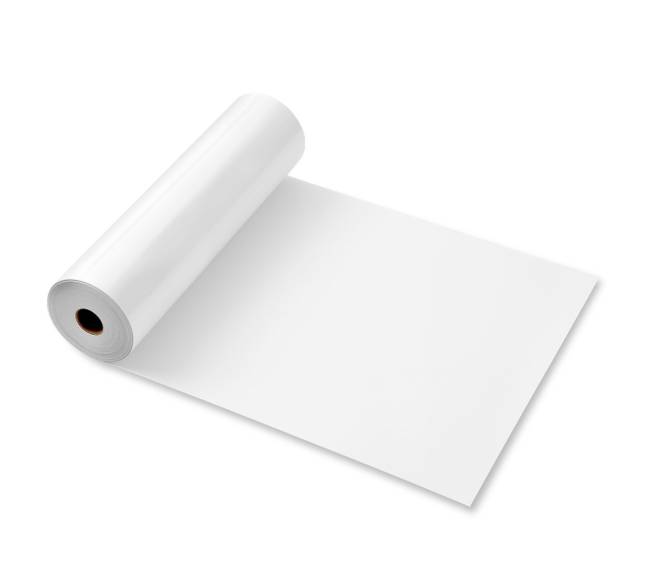 Termo plėvelė blizgi balta 30 cm x 2133 cm8