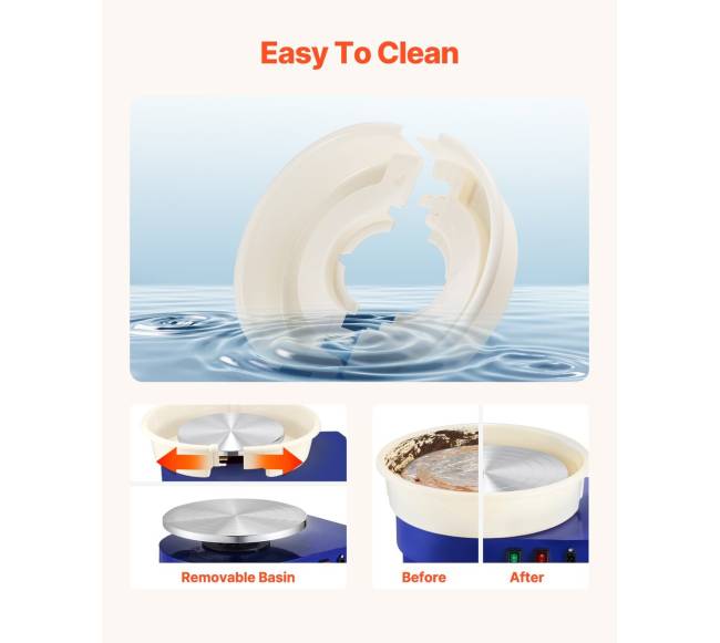 Keramikos žiedimo staklės 35 cm 60-300 RPM4