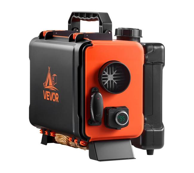 Mobilus 8KW dyzelinis oro šildytuvas su distanciniu pultu0