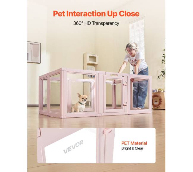 Šunų gimdybos aptvaras su langu, 154x100x60 cm1