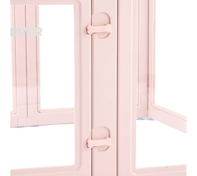 Šunų gimdybos aptvaras su langu, 154x100x60 cm9