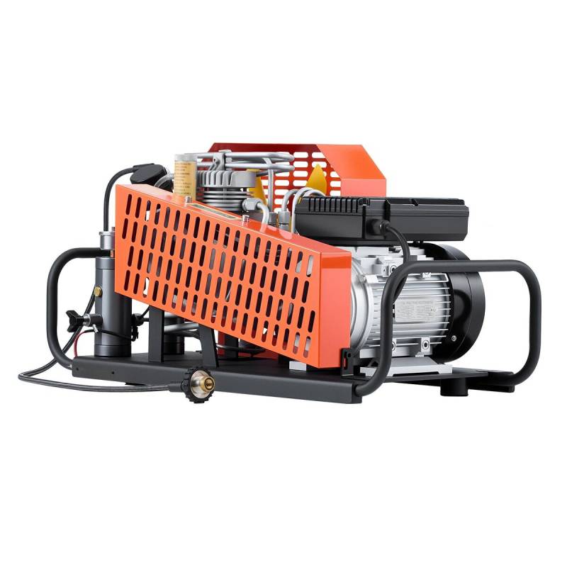 PCP oro kompresorius 4500PSI su keturiais cilindrais0