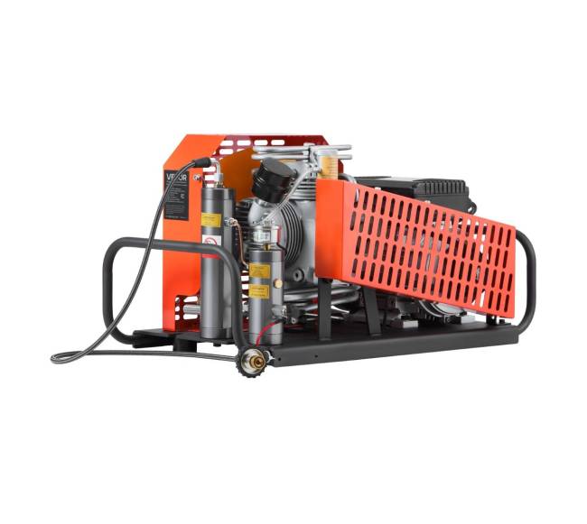 PCP oro kompresorius 4500PSI su keturiais cilindrais8