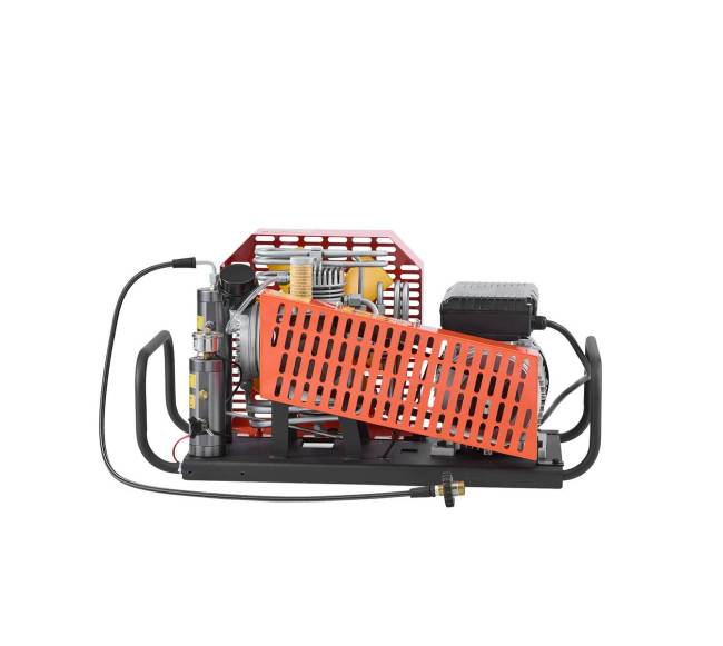 PCP oro kompresorius 4500PSI su keturiais cilindrais9