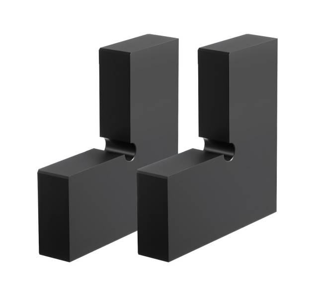 2 dalių kampų jungtys turėklų sistemai0