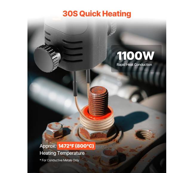 Indukcinė veržliarakčio sistema 1100W 230V1