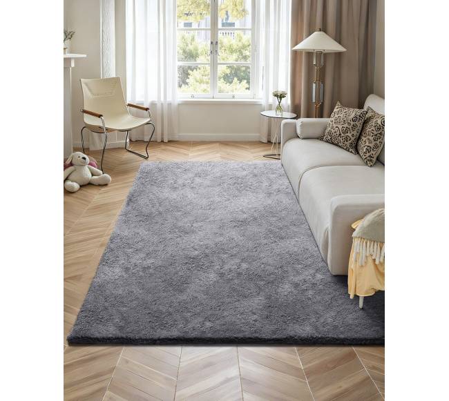 Pliušiniai kilimai vidaus naudojimui, dūminės pilkos 2.44 x 3.05 m3