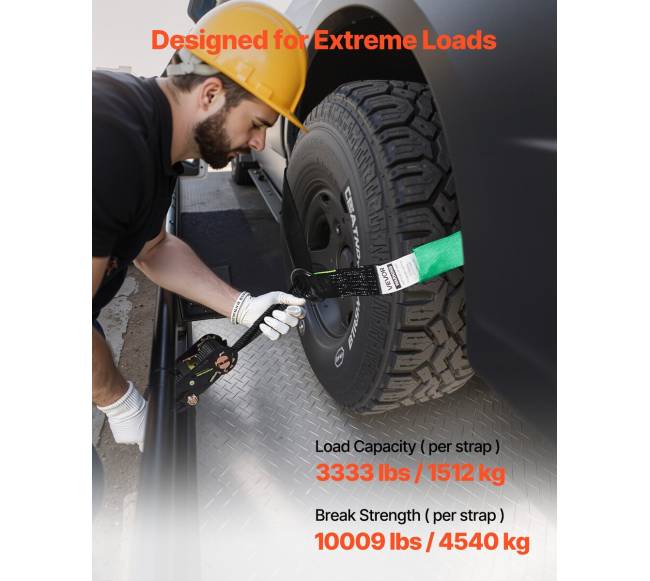 Ratų blokavimo diržų komplektas su laikikliais2