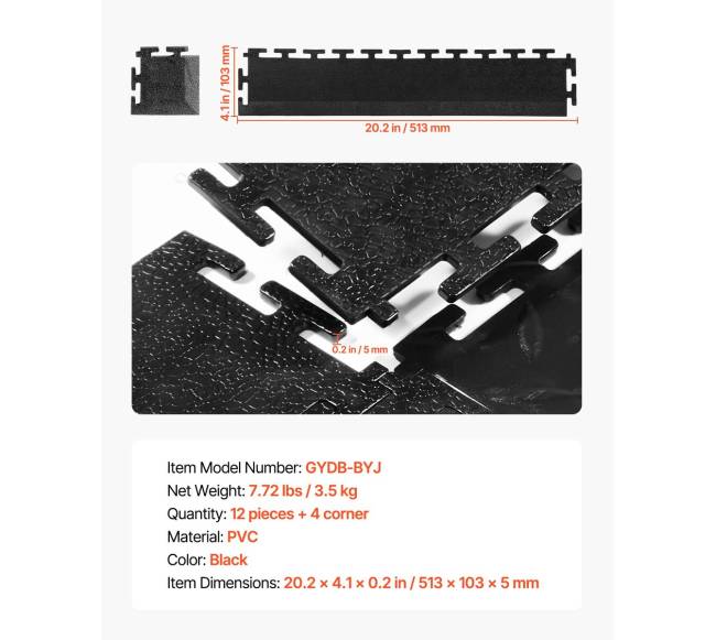 garažo grindų perėjimo kraštų rinkinys6